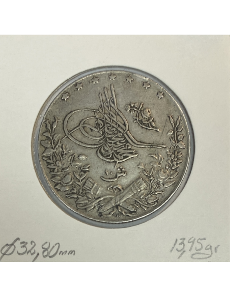 EGYPTE - 10 QIRSH 1913 (AH 1327/6) - Pièce de Monnaie en Argent // Qualité : TTB