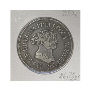 ITALIE - 5 FRANCHI 1805 - Pièce de Monnaie en Argent //... 2