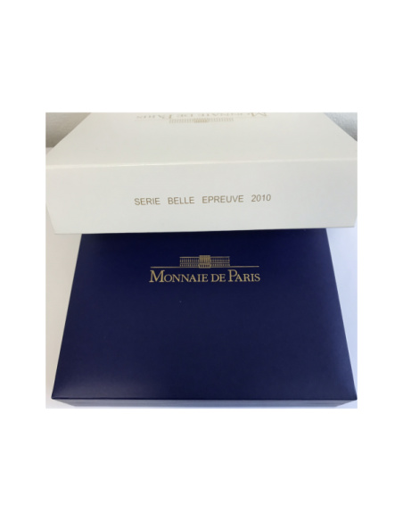 France - Coffret Belle Epreuve 2010 - Incluant la Pièce de 15 Euro en Argent