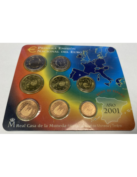 Espagne - Coffret Brillant Universel 2001