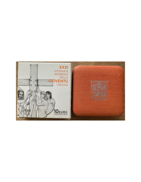 VATICAN - 10 EURO EN ARGENT 2016 en Coffret Belle Epreuve - JEUNESSE // BE