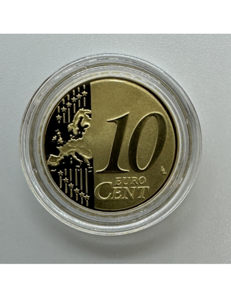 10 CENTIMES D'EURO FRANCE 2012 (9000 Ex) // Qualité : BELLE EPREUVE sous Capsule