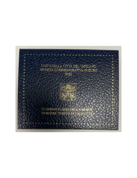 Vatican - 2 Euro en Coffret Brillant Universel 2022 - Mort de Mère Teresa