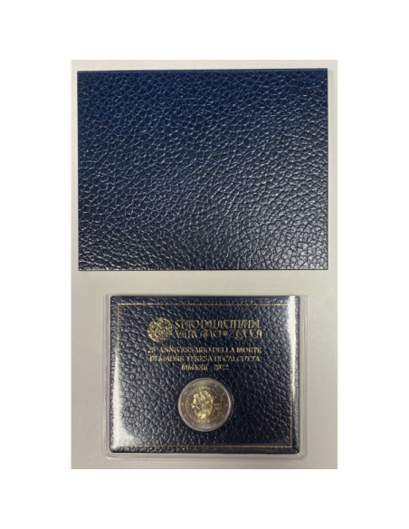 Vatican - 2 Euro en Coffret Brillant Universel 2022 - Mort de Mère Teresa