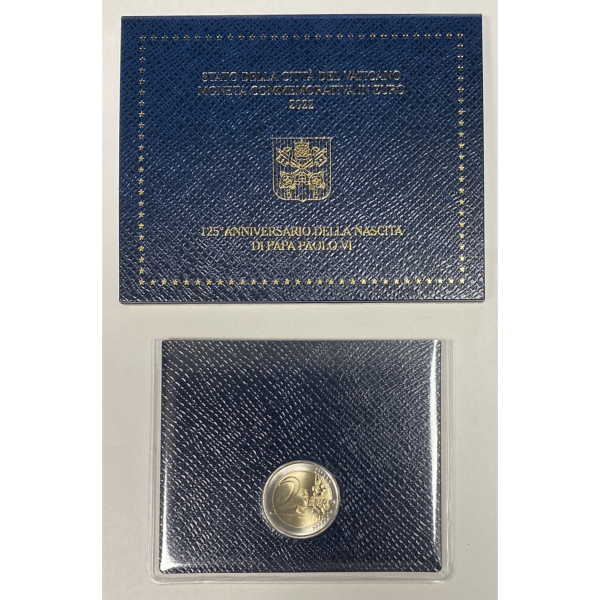 Vatican - 2 Euro en Coffret Brillant...