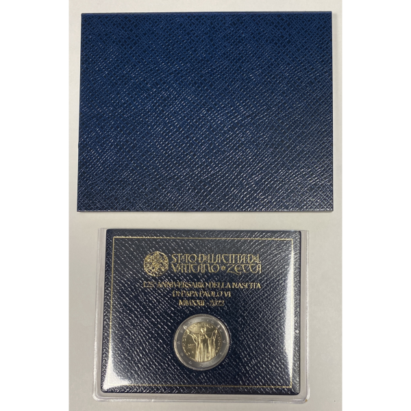 Vatican - 2 Euro en Coffret Brillant...