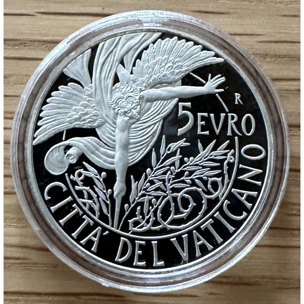 VATICAN - 5 EURO EN ARGENT 2016 en...