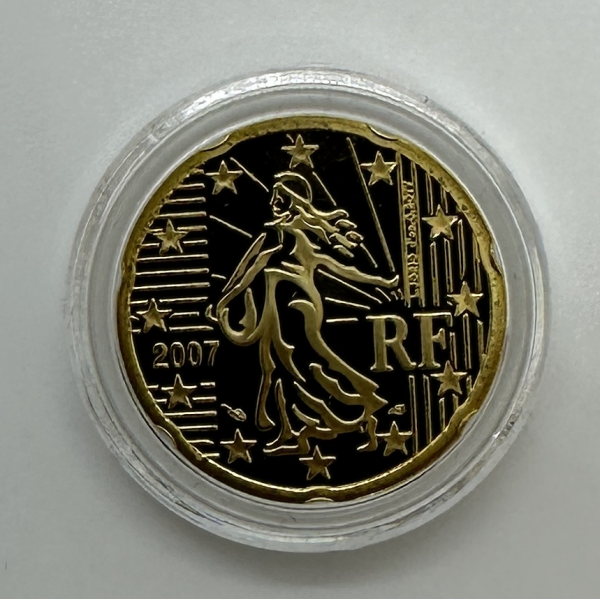 20 CENTIMES D'EURO FRANCE 2007 (7500...