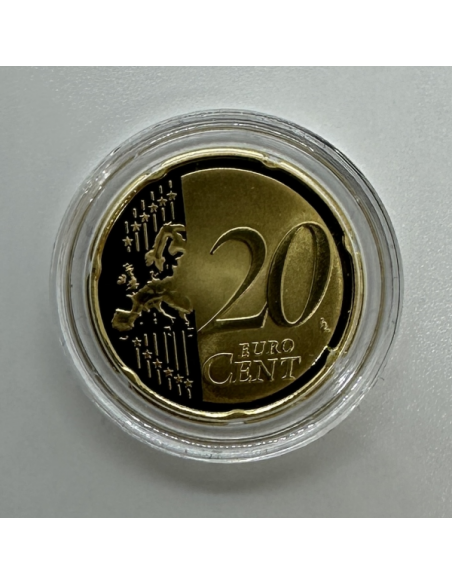 20 CENTIMES D'EURO FRANCE 2007 (7500 Ex) // Qualité : BELLE EPREUVE sous Capsule