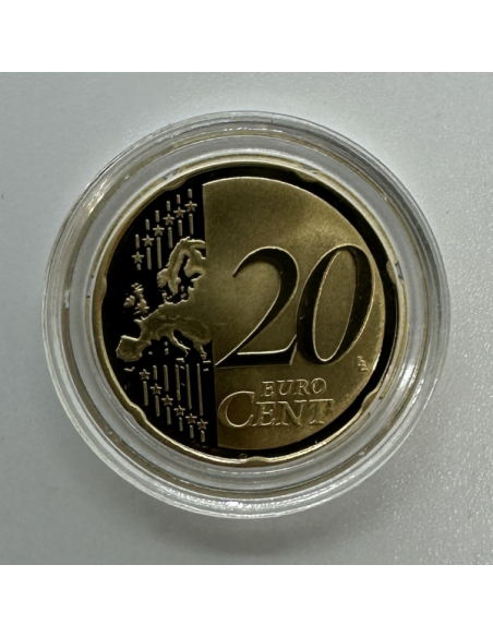 20 CENTIMES D'EURO FRANCE 2013 (7500 Ex) // Qualité : BELLE EPREUVE sous Capsule