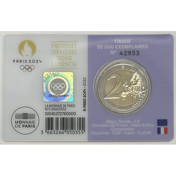 FRANCE - 2 EURO 2023 - JEUX...