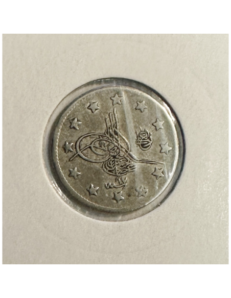 TURQUIE - 2 QIRSH 1891 (AH 1293/17) - Pièce de Monnaie en Argent // Qualité : TB