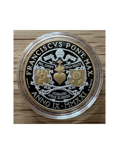 VATICAN - 10 EURO EN ARGENT 2021 en Coffret BE - UNIVERSITE (avec dorure)