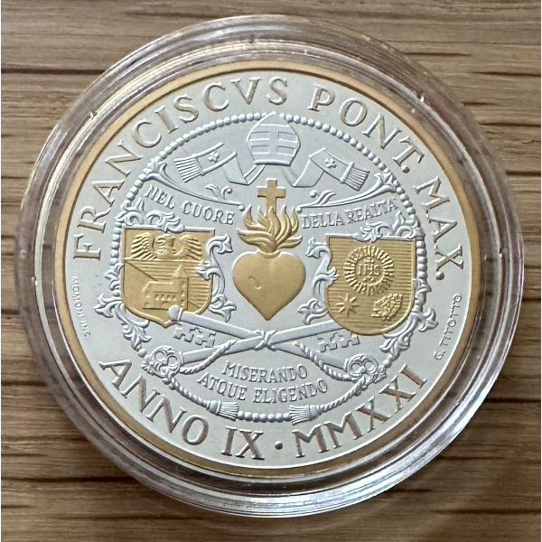 VATICAN - 10 EURO EN ARGENT 2021 en...
