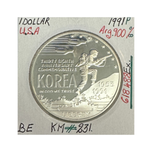 ETATS-UNIS - USA - 1 DOLLAR 1991 P - Pièce de Monnaie en...