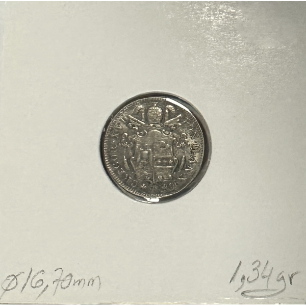 ITALIE - 5 BAIOCCHI 1842 (XIIR) -...