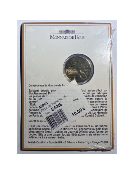 FRANCE - 1 Euro 1/2 (2009) Pièce de Monnaie OL - Sous Blister // BU