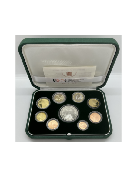 VATICAN - Coffret Belle Epreuve 2018 (AVEC PIECE DE 20€ EN ARGENT) DESCRIPTION !