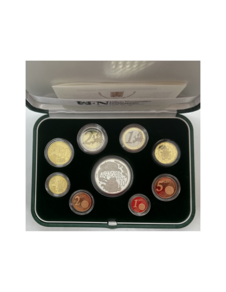 VATICAN - Coffret Belle Epreuve 2018 (AVEC PIECE DE 20€ EN ARGENT) DESCRIPTION !