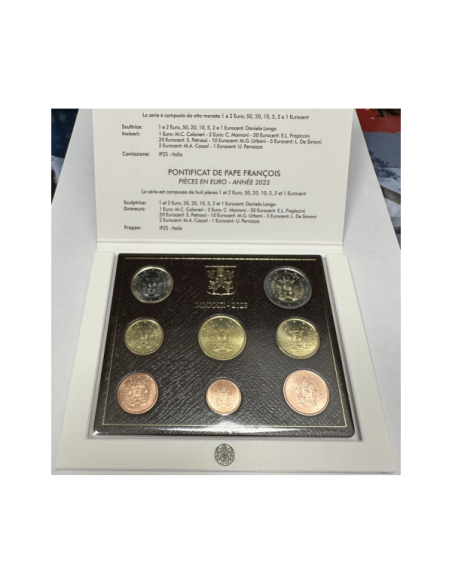 Vatican - Coffret Brillant Universel 2023 - Pontificat du Pape François