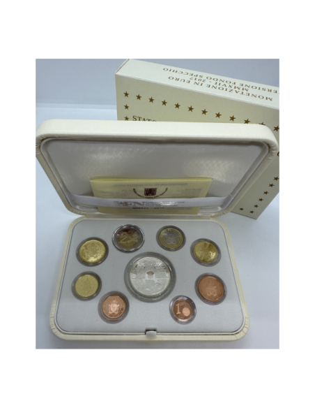VATICAN - Coffret Belle Epreuve 2017 (AVEC LA PIECE DE 20 EURO EN ARGENT) BE