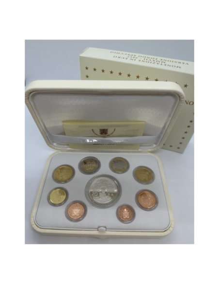 VATICAN - Coffret Belle Epreuve 2017 (AVEC LA PIECE DE 20 EURO EN ARGENT) BE