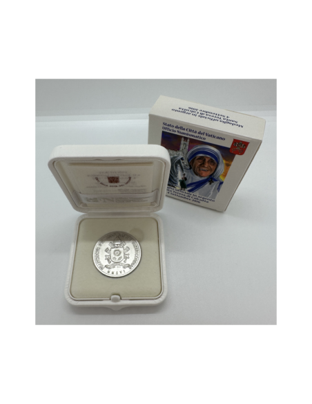 Vatican - MEDAILLE OFFICIELLE EN ARGENT 2016 - Mère Teresa de Calcutta