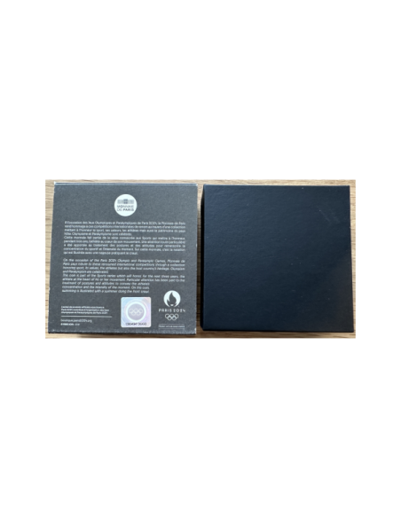 France - Coffret Belle Epreuve 2021 - 10 EURO - J.O. PARIS 2024 - NATATION