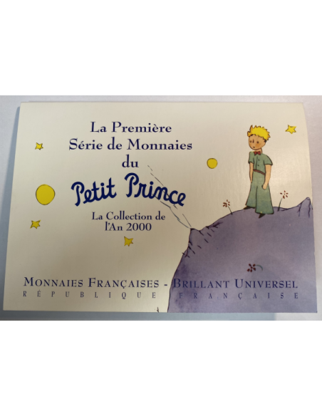 Coffret BU 2000 - Le Petit Prince Collection de l'An 2000 (La Monnaie de Paris)