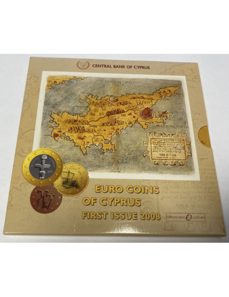 Chypre - Coffret Brillant Universel // Les Euros de l'Année 2008