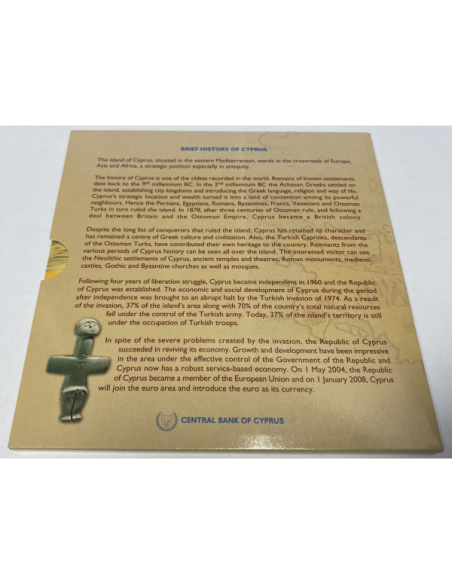 Chypre - Coffret Brillant Universel // Les Euros de l'Année 2008