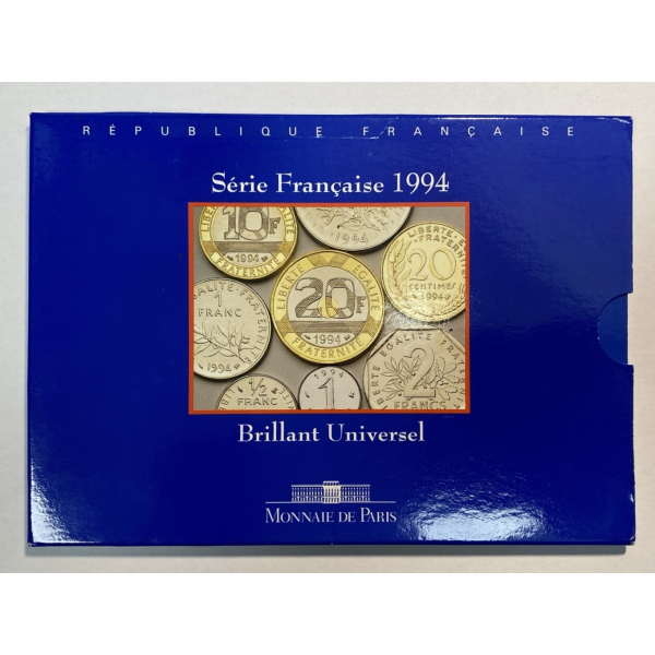 FRANCE - Coffret BU 1994 - La Monnaie...
