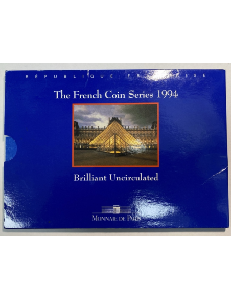 FRANCE - Coffret BU 1994 - La Monnaie de Paris - Brillant Universel