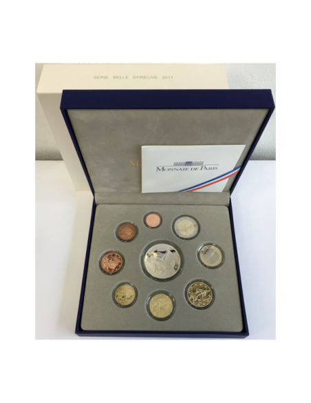 France - Coffret Belle Epreuve 2011 - Incluant la Pièce de 10€ en Argent