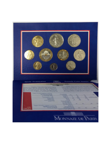BU FRANCE 1999 - La Monnaie de Paris // Brillant Universel SANS BLISTER