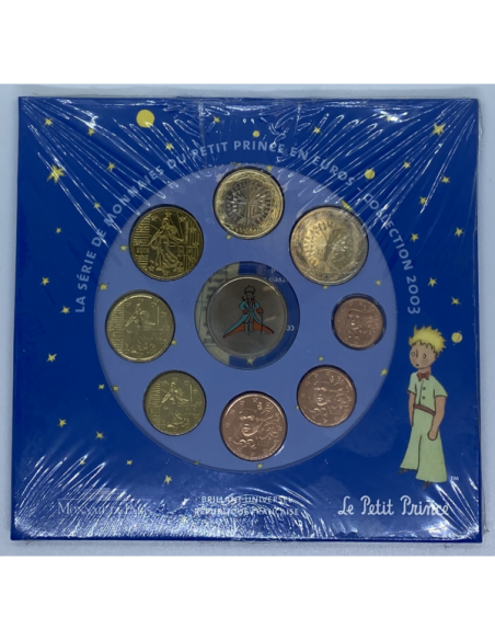 France - Coffret BRILLANT UNIVERSEL 2003 - Série BU Le Petit Prince
