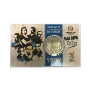 BELGIQUE - 2 EURO 2016 - JEUX OLYMPIQUES D'ETE RIO //...