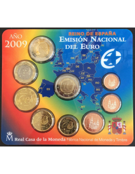 Espagne - Coffret Brillant Universel 2009