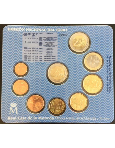 Espagne - Coffret Brillant Universel 2009