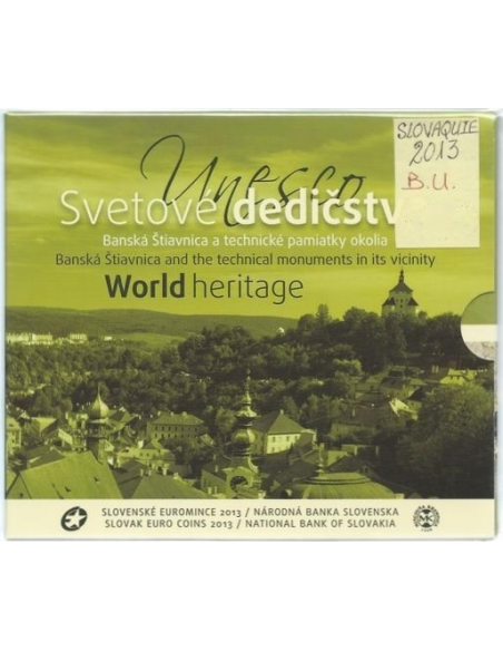 Slovaquie - Coffret Brillant Universel 2013 - Dedicstvo