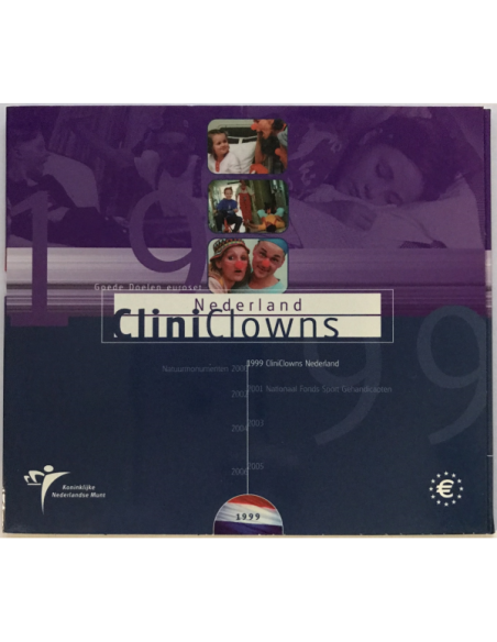 Pays-Bas - Coffret Brillant Universel 1999 - OEUVRES DE CHARITE