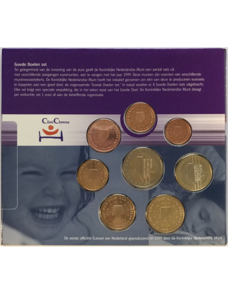 Pays-Bas - Coffret Brillant Universel 1999 - OEUVRES DE CHARITE