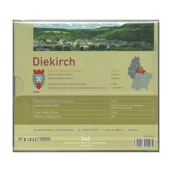 Luxembourg - Coffret Brillant...