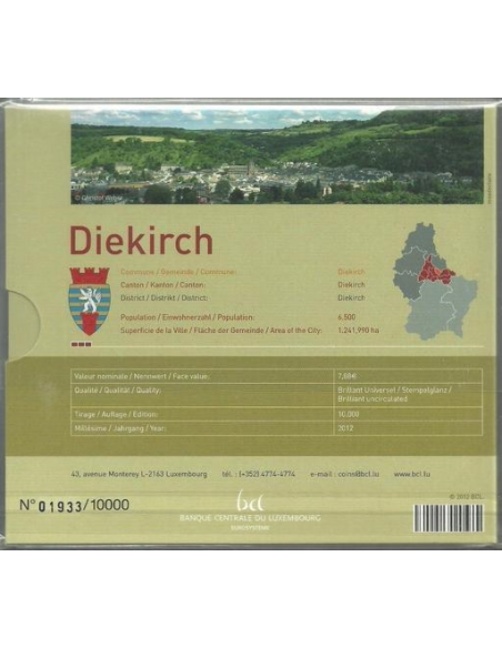 Luxembourg - Coffret Brillant Universel 2012