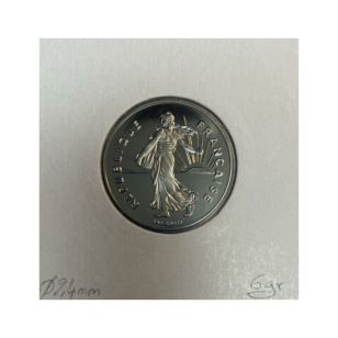 1 FRANC SEMEUSE - 1991 - Pièce de Monnaie en Nickel // BE 2