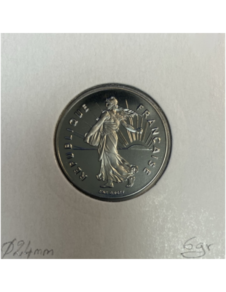 1 FRANC SEMEUSE - 1991 - Pièce de Monnaie en Nickel // BE