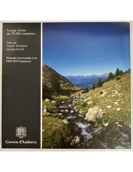 ANDORRE - Coffret Brillant Universel 2014 - Série officielle des Euro en BU