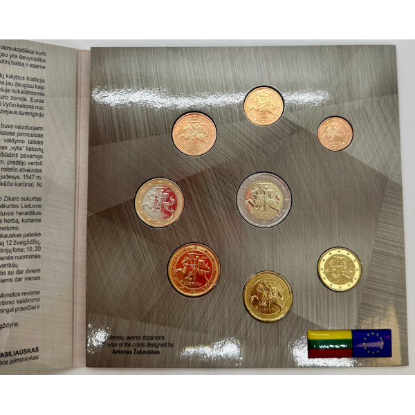 Lituanie - Coffret Brillant Universel...