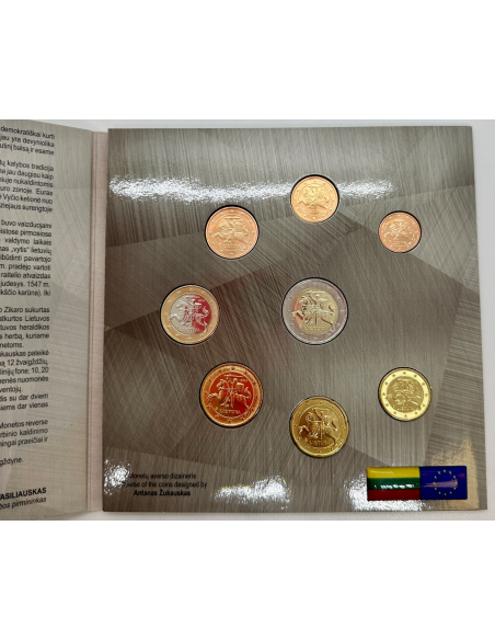 Lituanie - Coffret Brillant Universel 2015