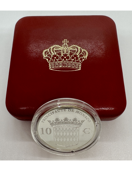 MONACO - 10 Euro 2012 en Argent - 400 ANS DU TITRE // Coffret BE (N°0931)